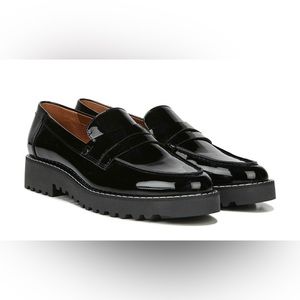 Franco Sarto Cassandra Black Loafers